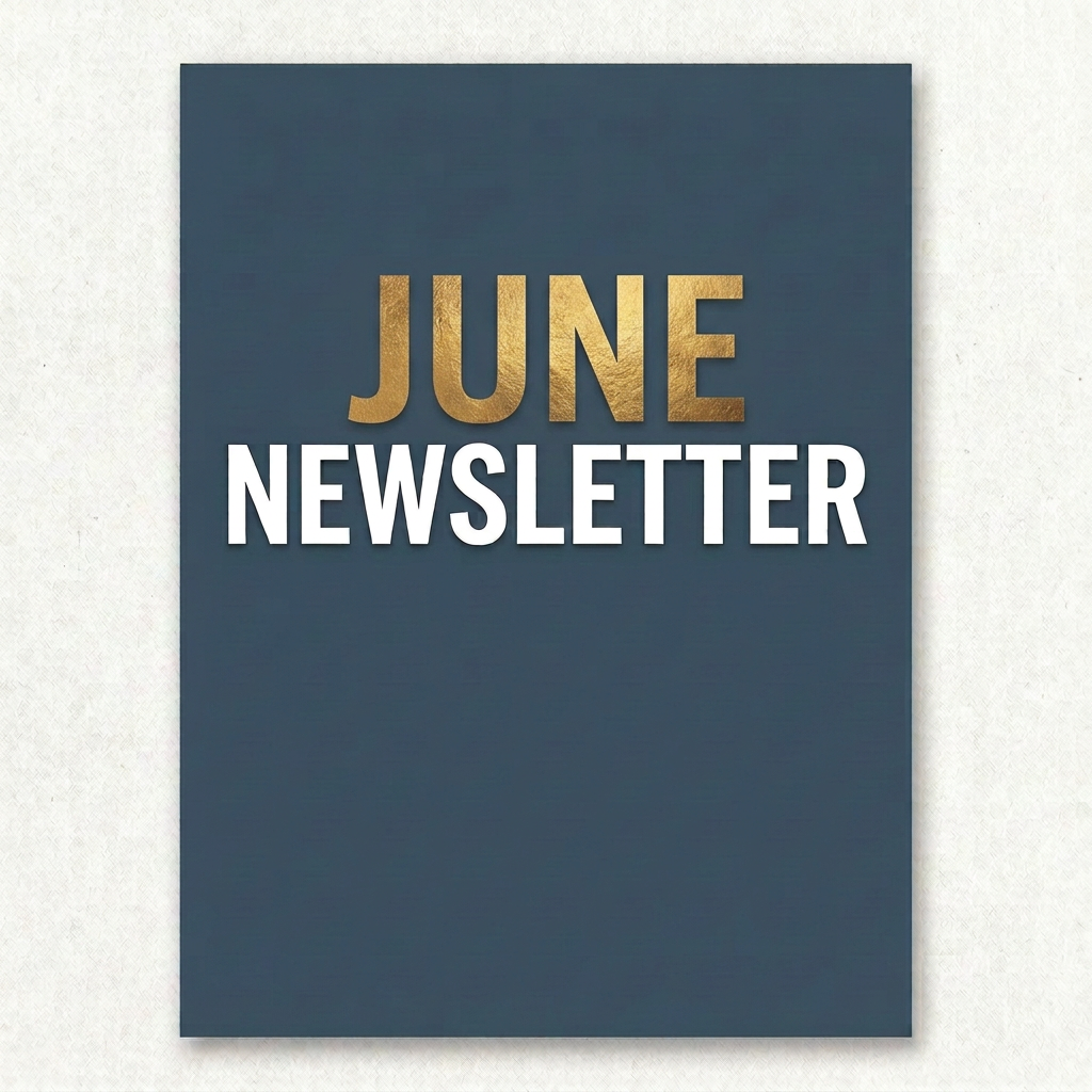 Trades for Christ Newsletter, April, featuring founder message, Building Hope project, events, resources, and contact details